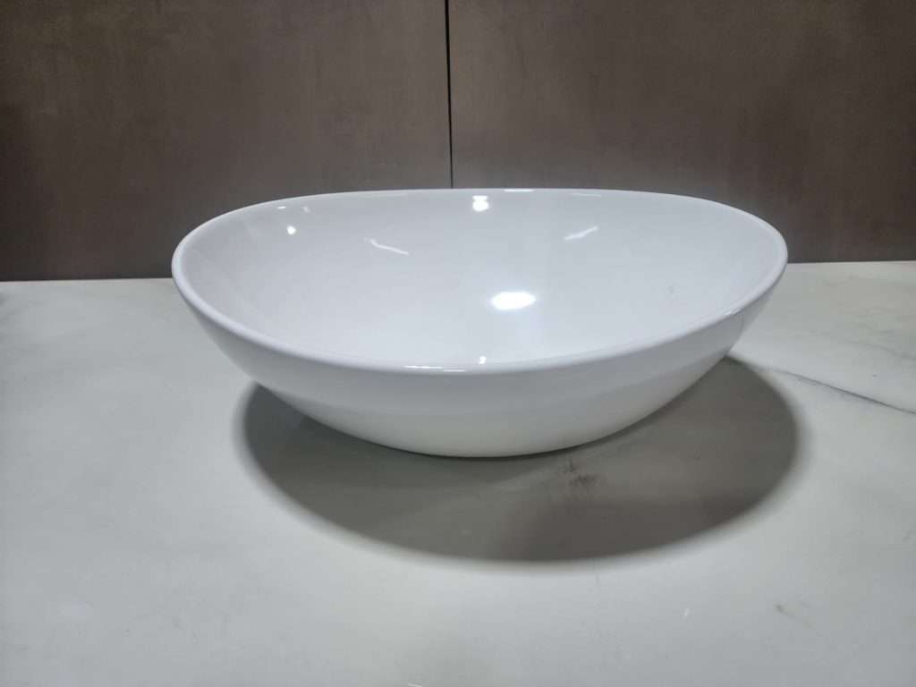 כיור לבן דגם 6062