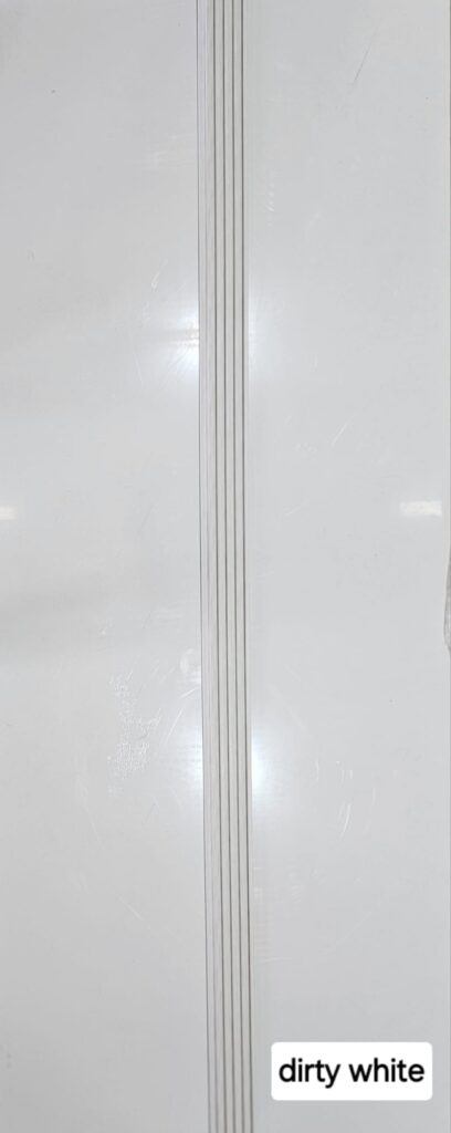 סרגל פולימרי דגם dirty white