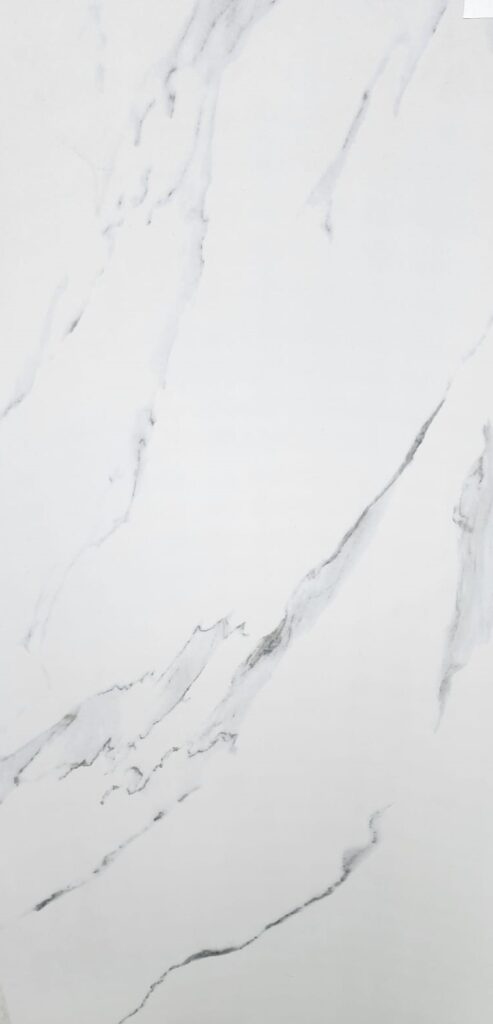 1637 - Gray splashes on white matt 120/60