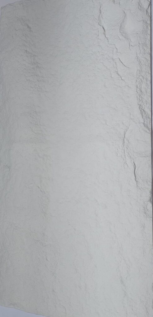 לוח דמוי אבן 120/60לבן נקי